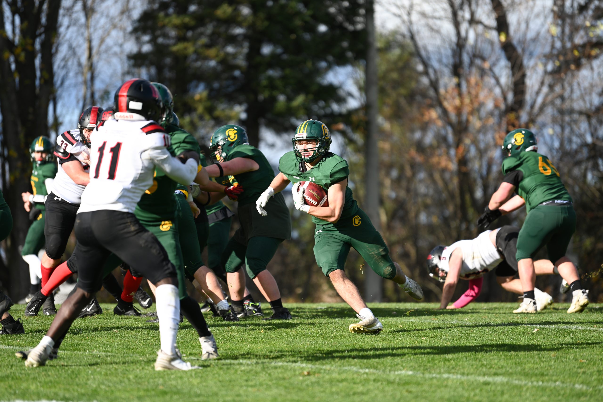 Condors football ballon course