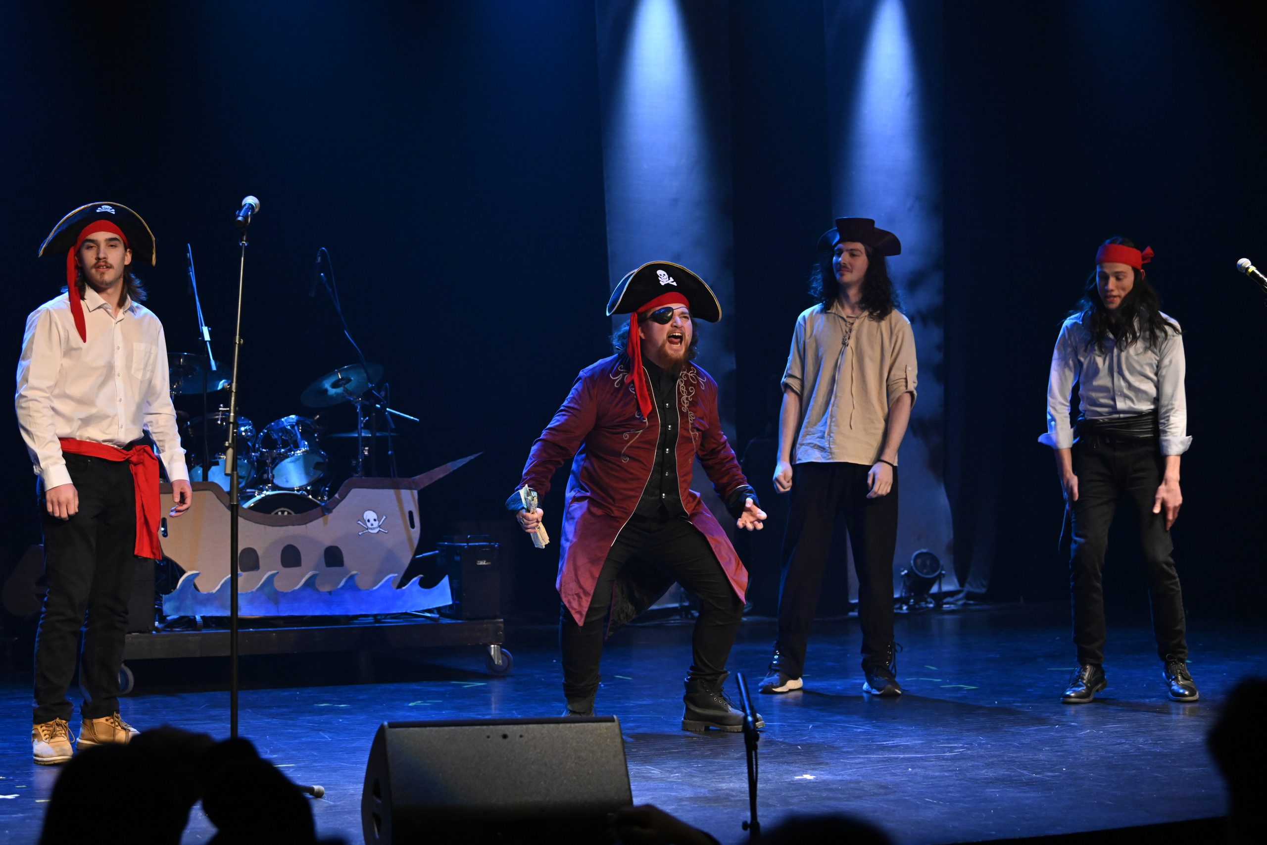 Les Pirates de la Chaudière, composés de Charles Barbeau, Edward Bolduc, Tommy Bolduc, Alexis Labbé et William Mathieu (5)