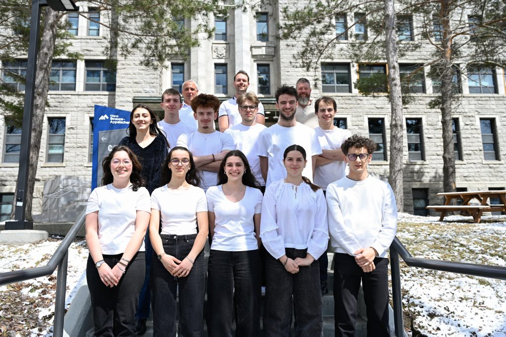 Étudiants en génie civil de l'Institut du Limousin