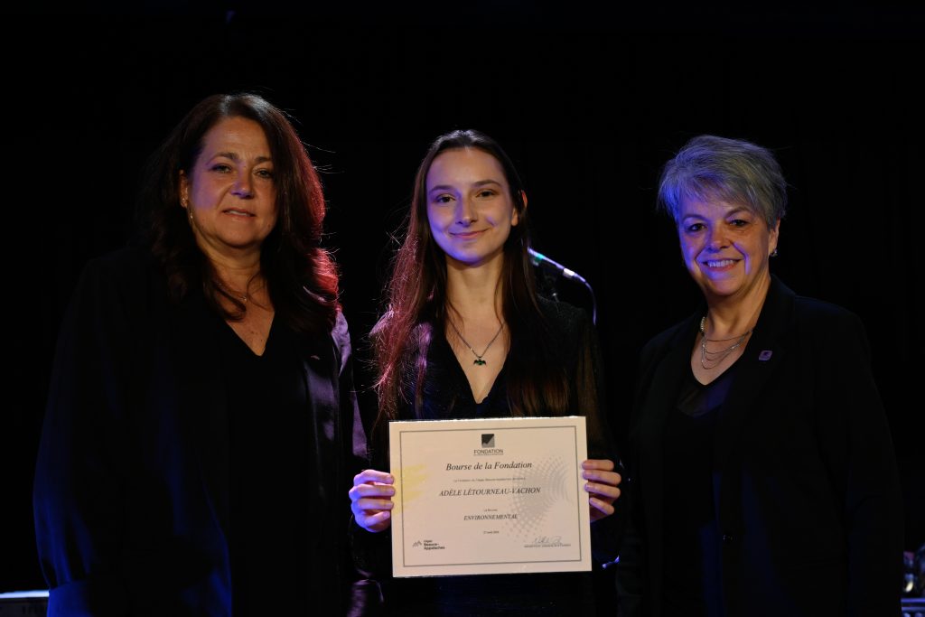 Fondation_Ceremonie bourses printemps_Boursiers LM_27-04-2026_Environnemental_Adele Letourneau-Vachon